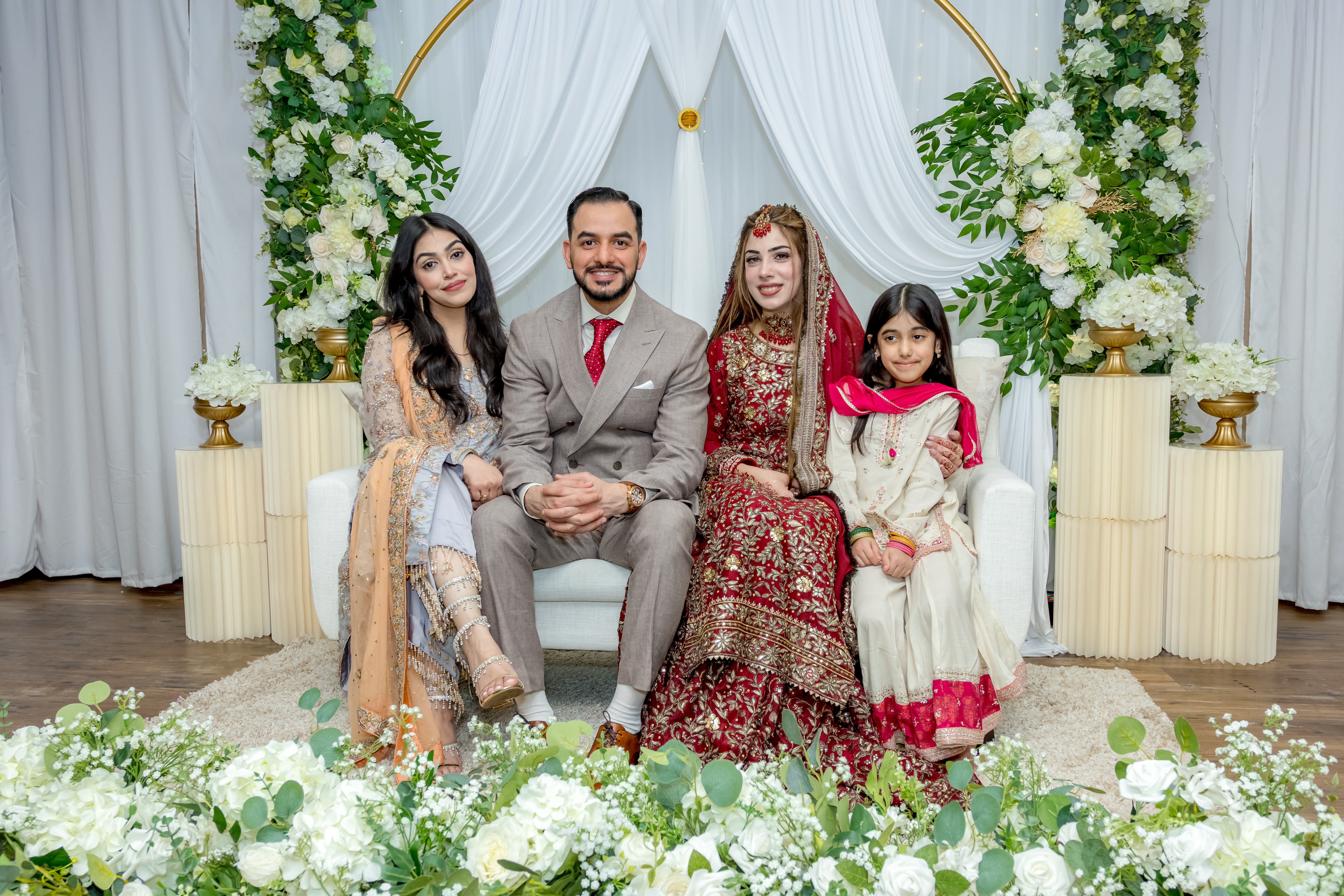 Classic bridal and groom portrait in Virginia USA